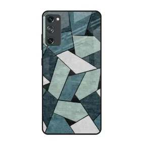Abstact Tiles Glass Case for Samsung Galaxy S20 FE