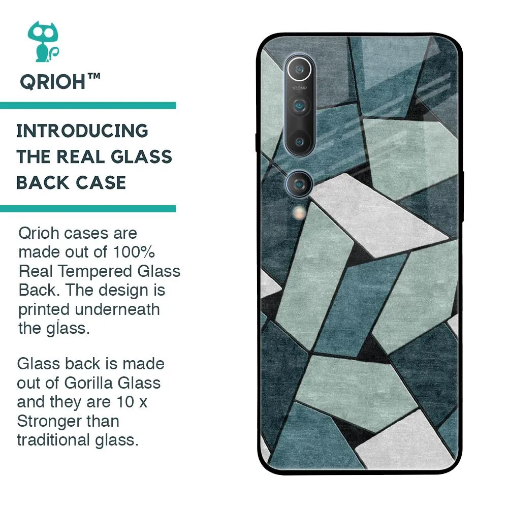 Abstact Tiles Glass Case for Xiaomi Mi 10