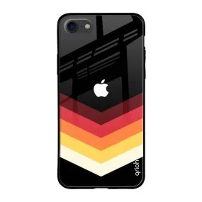 Abstract Arrow Pattern Glass Case For iPhone 7