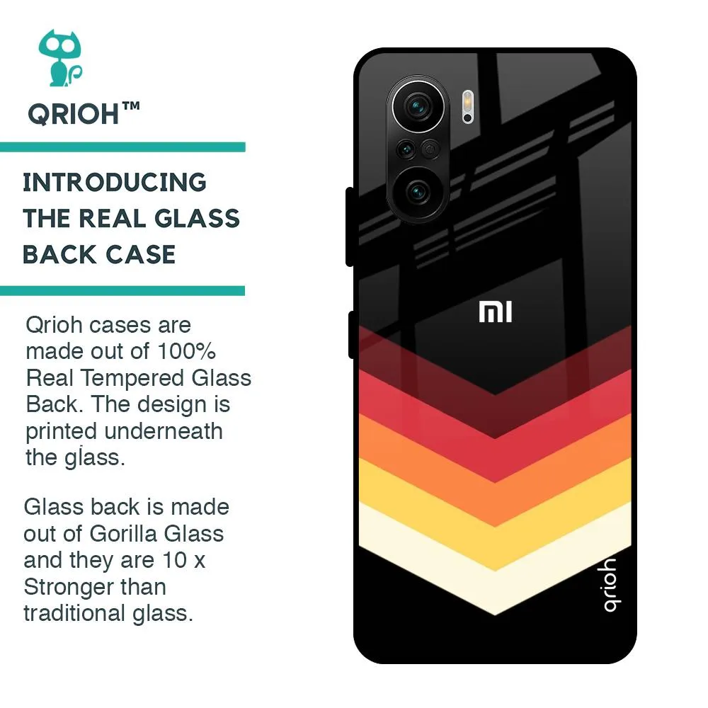 Abstract Arrow Pattern Glass Case For Mi 11X Pro