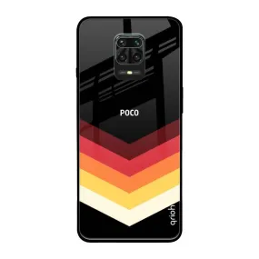 Abstract Arrow Pattern Glass Case For Poco M2 Pro