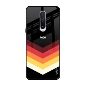 Abstract Arrow Pattern Glass Case For Poco X2