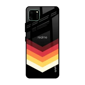 Abstract Arrow Pattern Glass Case For Realme C11