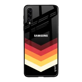 Abstract Arrow Pattern Glass Case For Samsung Galaxy A50s