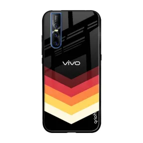 Abstract Arrow Pattern Glass Case For Vivo V15 Pro