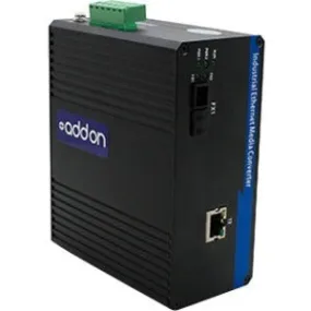 Addon 1 10/100Base-Tx(Rj-45) To 1 100Base-Bxd(Fc) Smf 1310Nmtx/1550Nmrx 20Km Industrial Media Converter