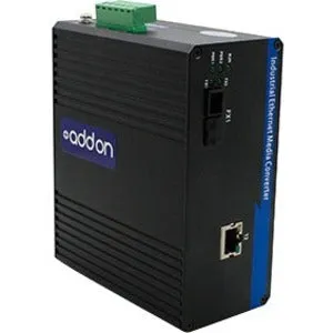 Addon 1 10/100Base-Tx(Rj-45) To 1 100Base-Bxd(Fc) Smf 1310Nmtx/1550Nmrx 20Km Industrial Media Converter