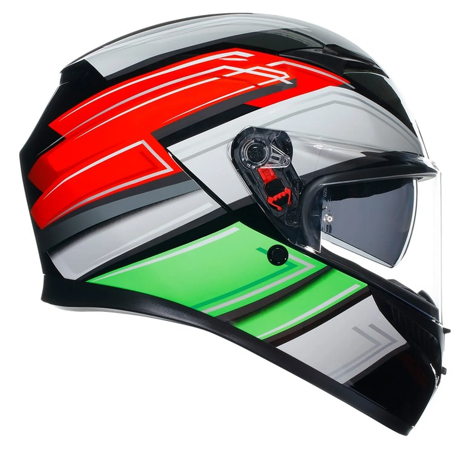 AGV K3 E2206 Full Face Motorcycle Helmet - Wing Black, Italy