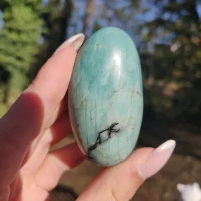 Amazonite Palm Stone (#14)