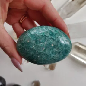 Amazonite Palm Stone (#4A)