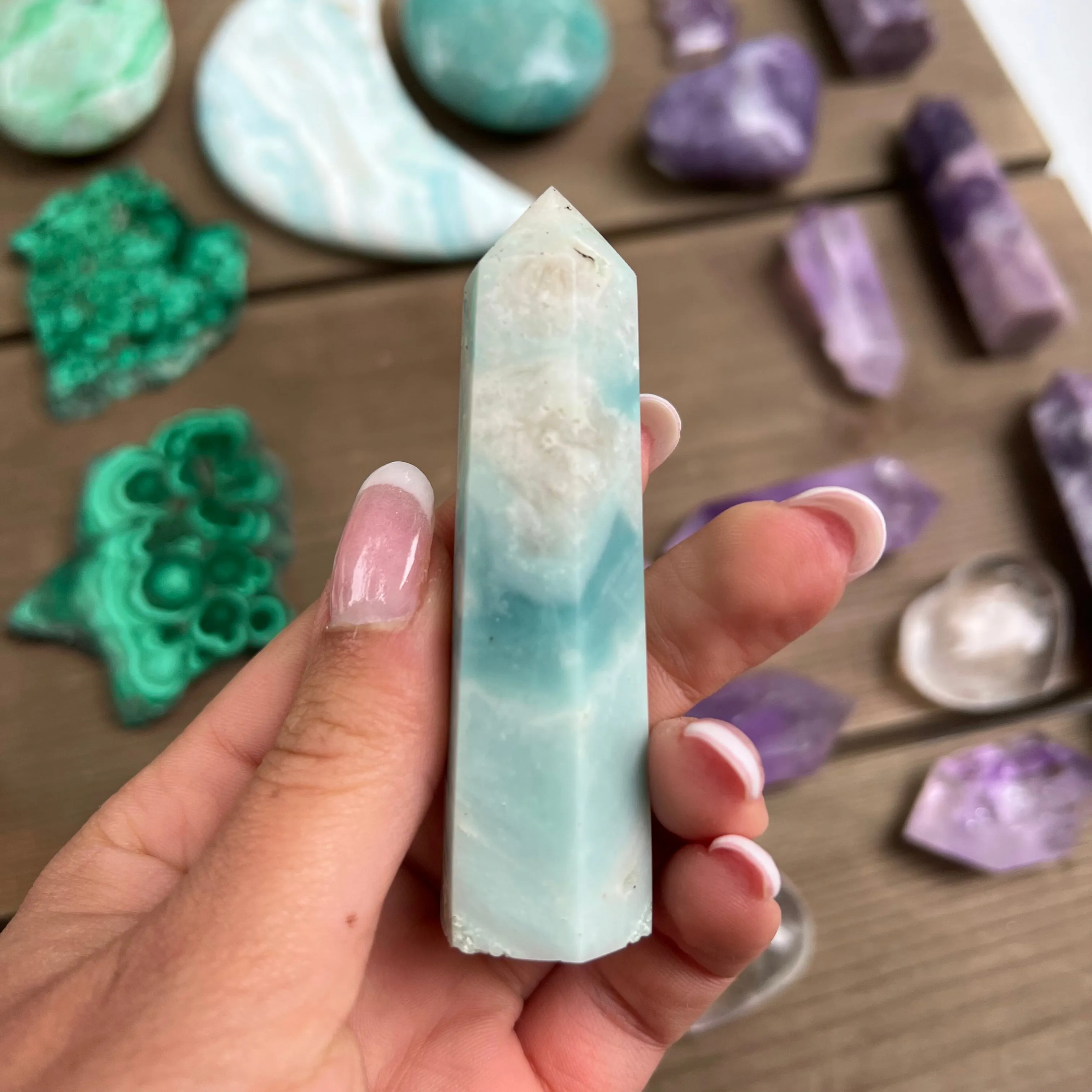 Amazonite Point (#2MTT)