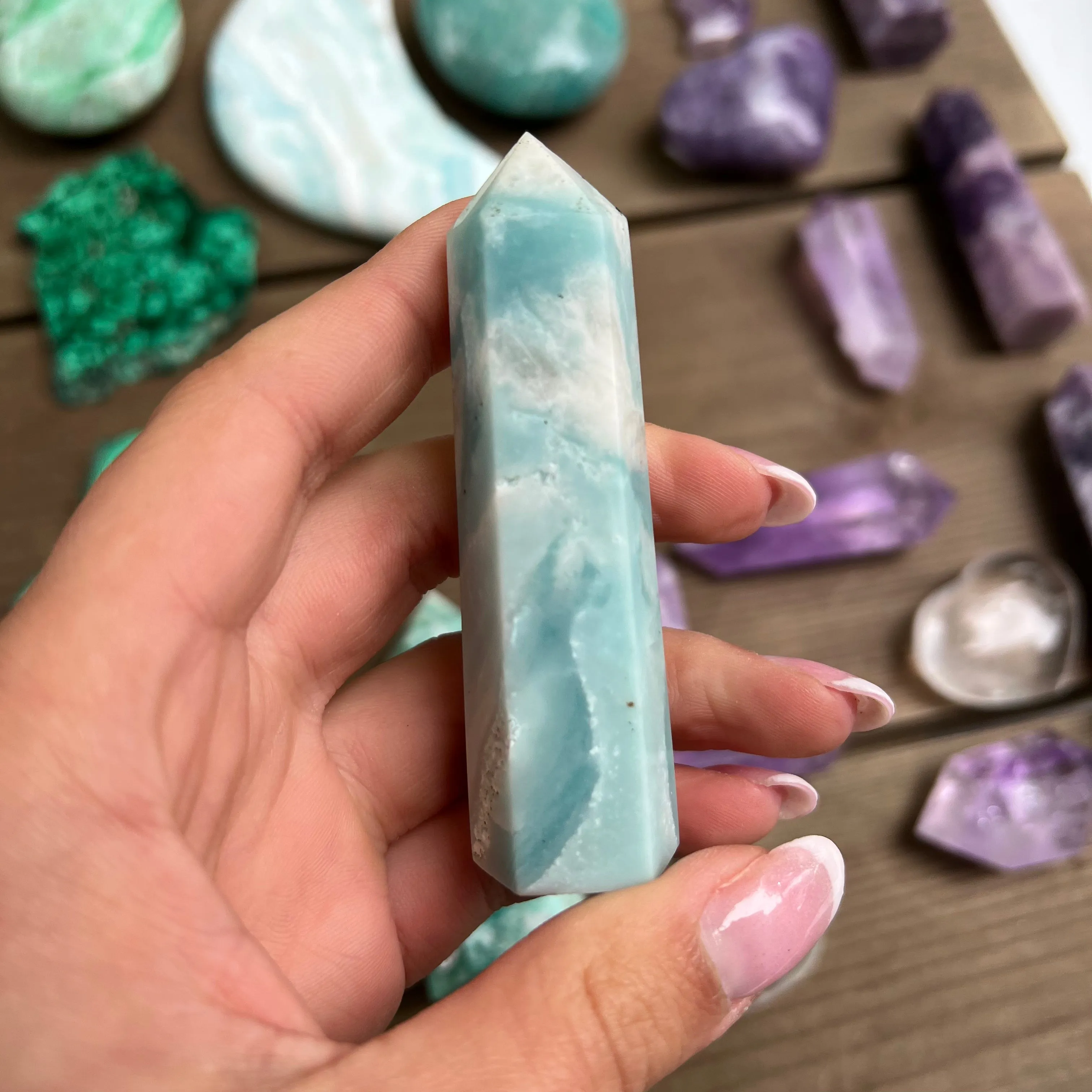 Amazonite Point (#2MTT)