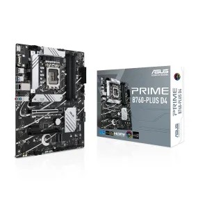 Asus Prime B760-Plus D4 Motherboard Intel® LGA 1700 Socket: Ready for 13th and 12th Gen Intel® processors