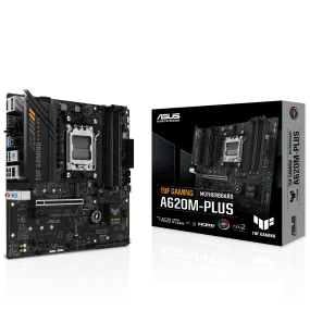 ASUS TUF GAMING A620M-PLUS DDR5,Socket AM5 mATX Motherboard