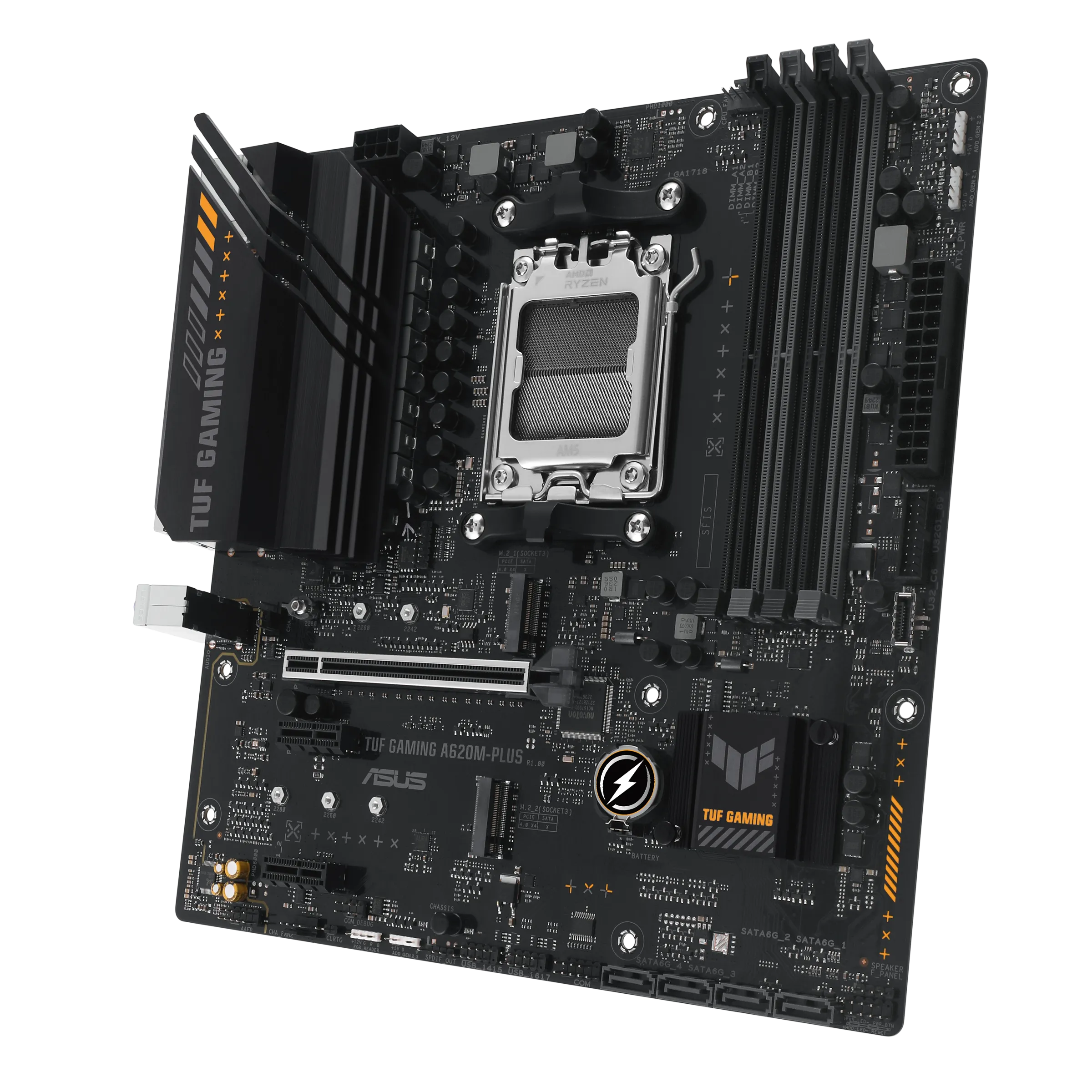 ASUS TUF GAMING A620M-PLUS DDR5,Socket AM5 mATX Motherboard