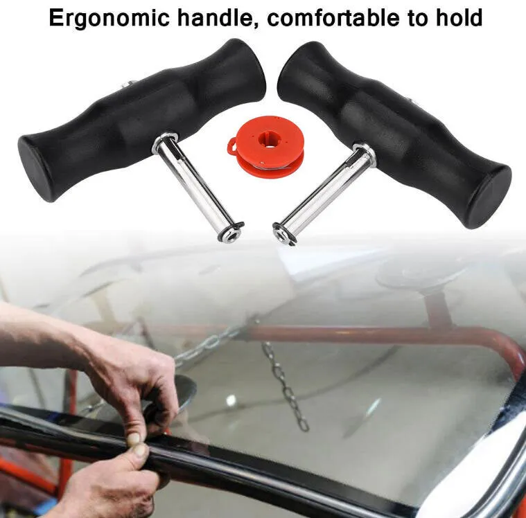 Auto Truck Windscreen Glass Removing Tool Glass Cutting Wire With