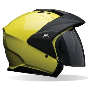 Bell Mag-9 Sena Hi-Viz Yellow Open Face Helmet