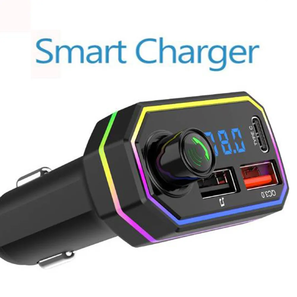 Bt06 Fm Radio Mp3 Player Bluetooth Hands-free Kit 2.1a Usb Car