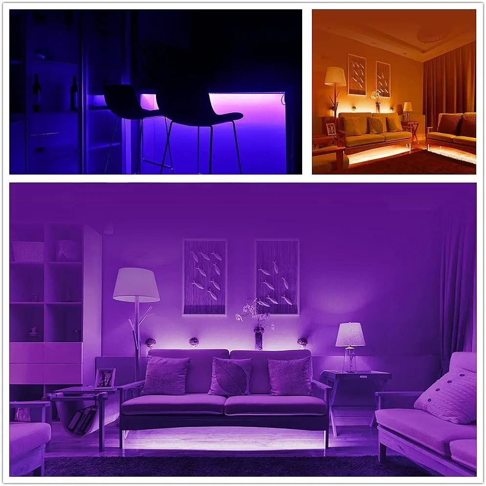 Budget LED Strip Lights, RF Remote Controlled, Multi-Color Changing 5M | 10M