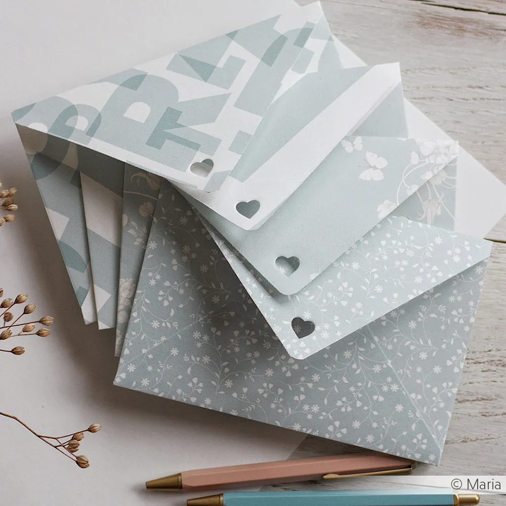 Bundle Bucheinbandpapier 'Bleu' 120 g/m²