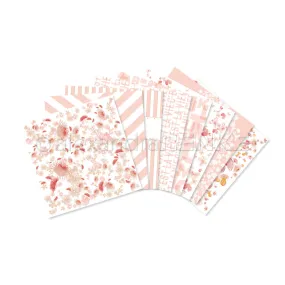 Bundle Bucheinbandpapier 'Rosa' 120 g/m²