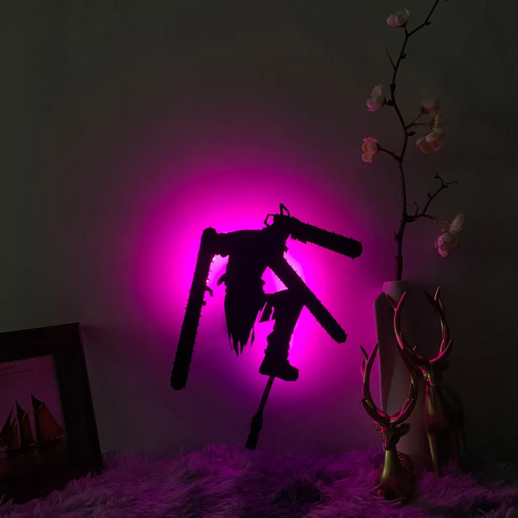 C Man Silhouette Wall Lamp