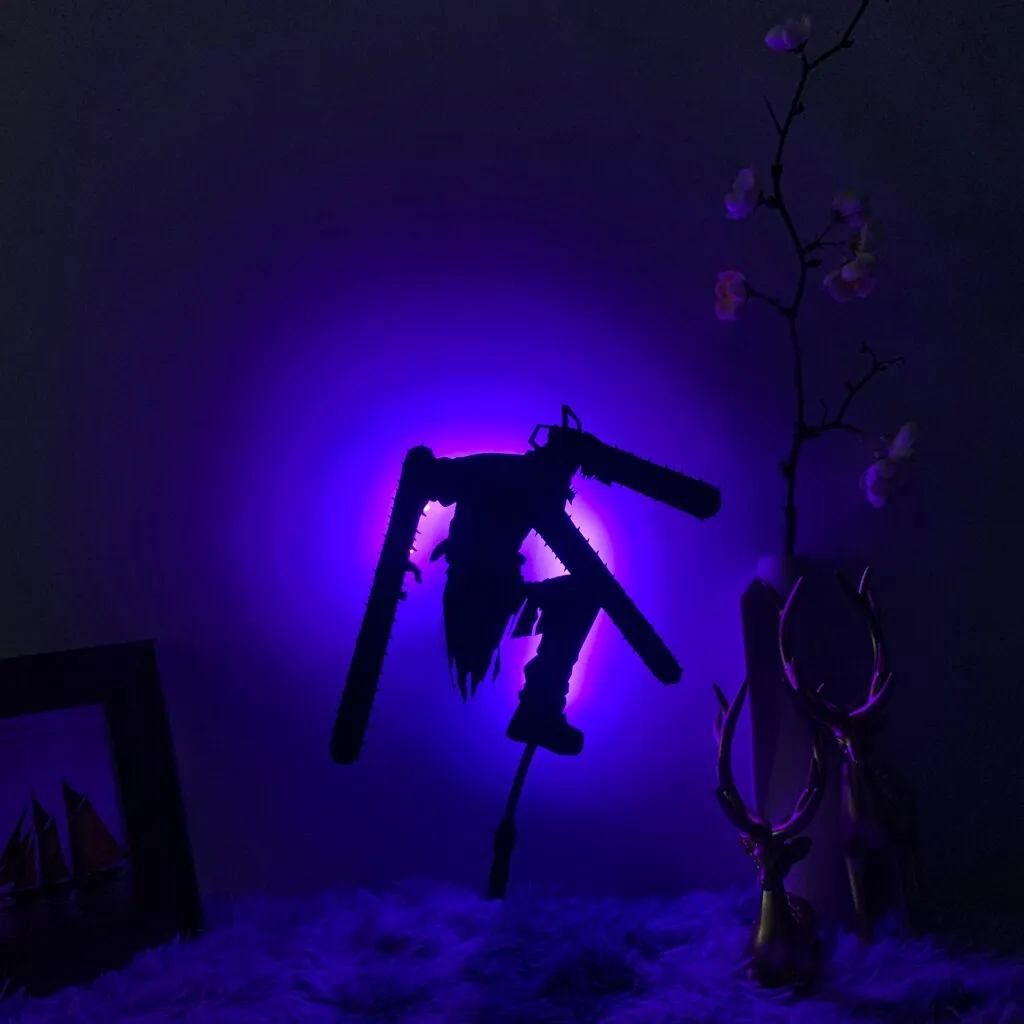 C Man Silhouette Wall Lamp