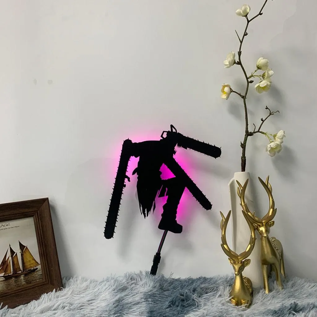 C Man Silhouette Wall Lamp