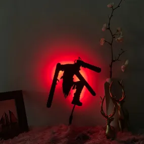 C Man Silhouette Wall Lamp