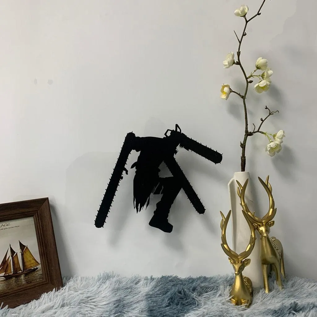 C Man Silhouette Wall Lamp