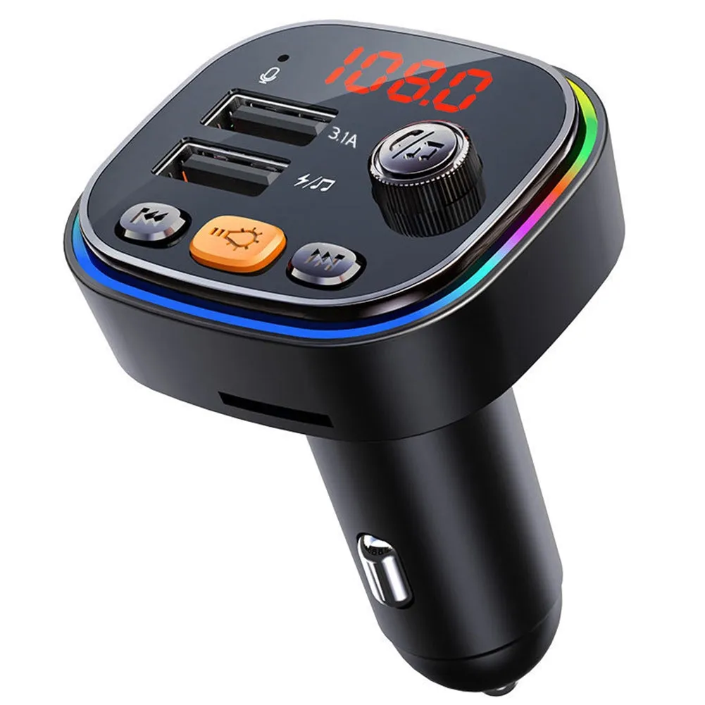 C20 Car Mp3 Bluetooth-compatible Player Plug-in Card/u Disk