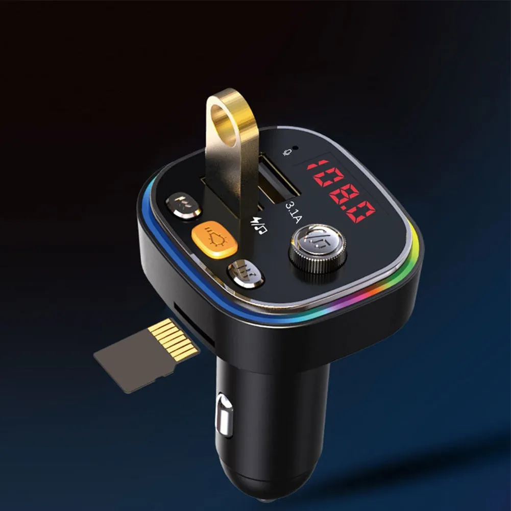 C20 Car Mp3 Bluetooth-compatible Player Plug-in Card/u Disk