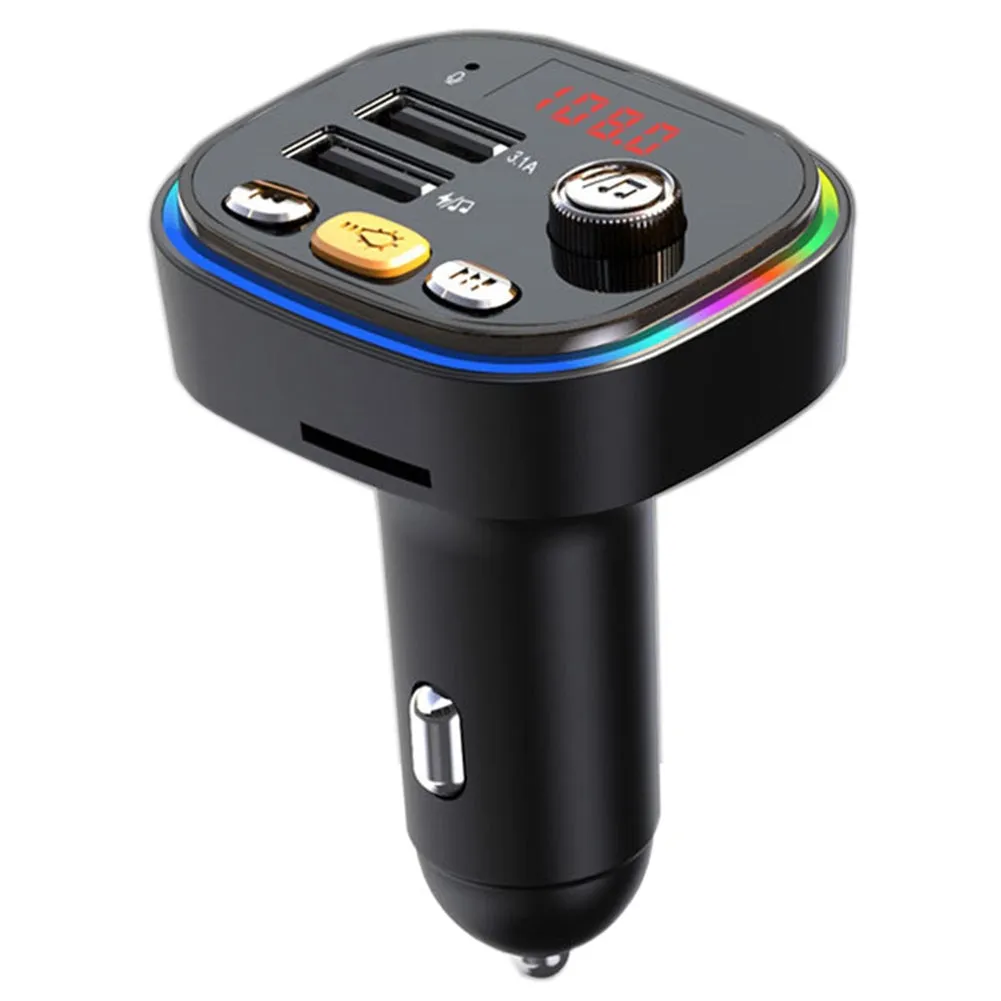 C20 Car Mp3 Bluetooth-compatible Player Plug-in Card/u Disk