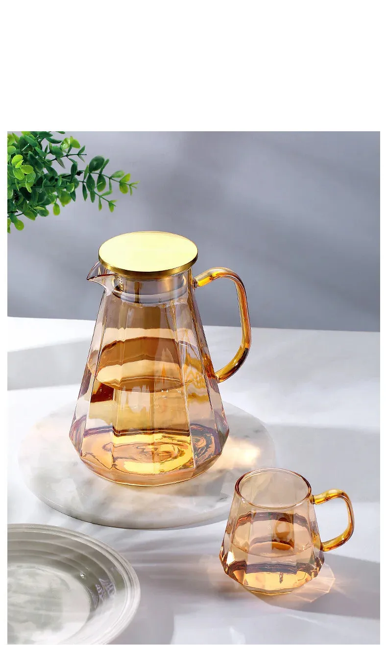 Cold drink Crystal Set 8 Pieces