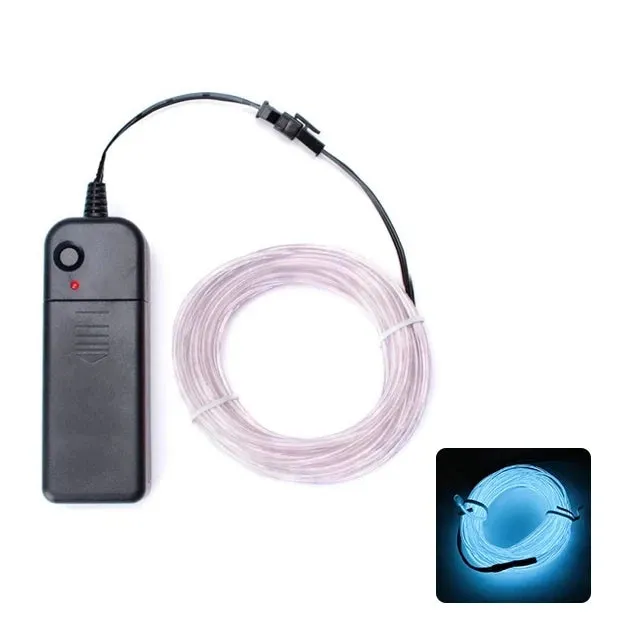 Cosplayer LED String Light - EL Wire Costume Cosplay Decoration Outline Night Light Carnival Props Gigs
