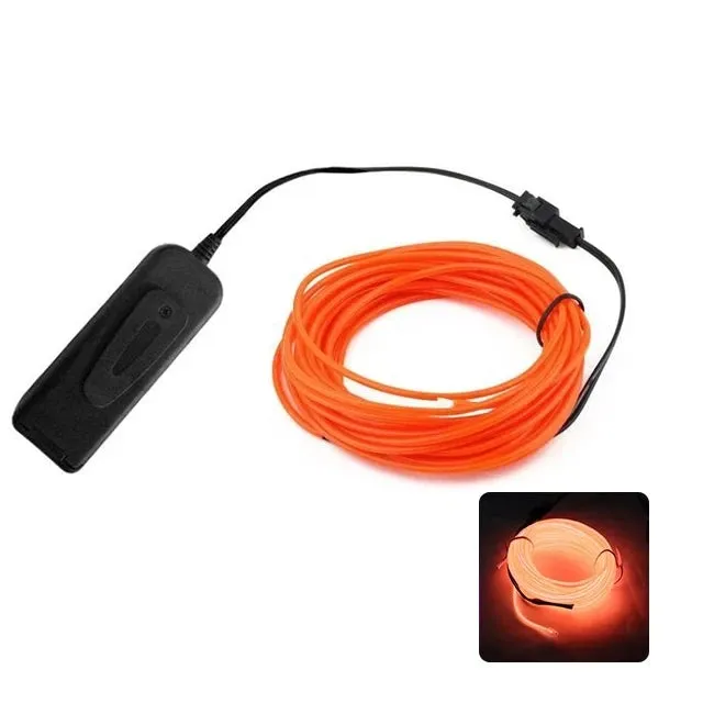 Cosplayer LED String Light - EL Wire Costume Cosplay Decoration Outline Night Light Carnival Props Gigs