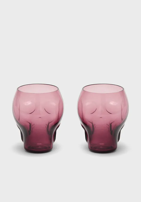 Cranium [Plum] | DRINKING GLASSES