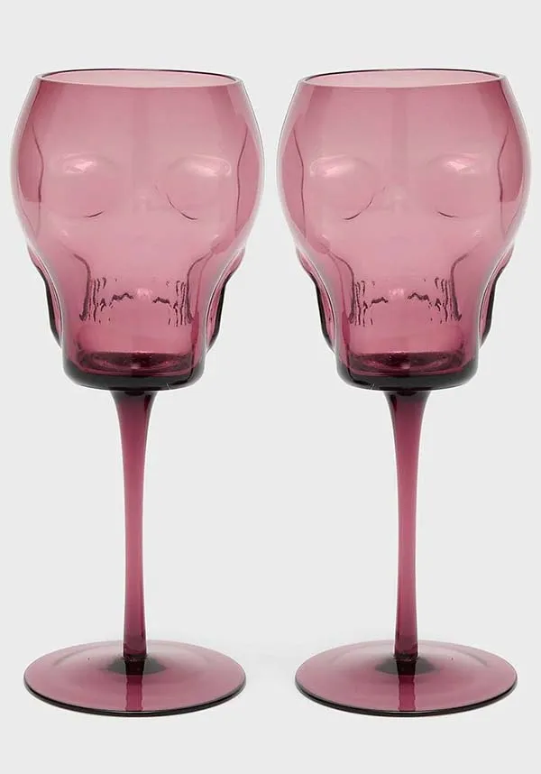 Cranium [Plum] | WINE GLASSES