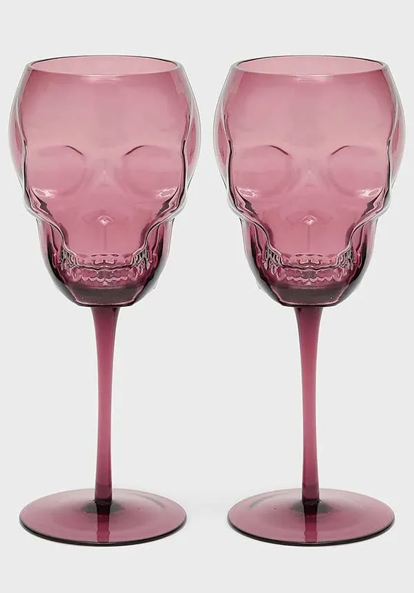Cranium [Plum] | WINE GLASSES