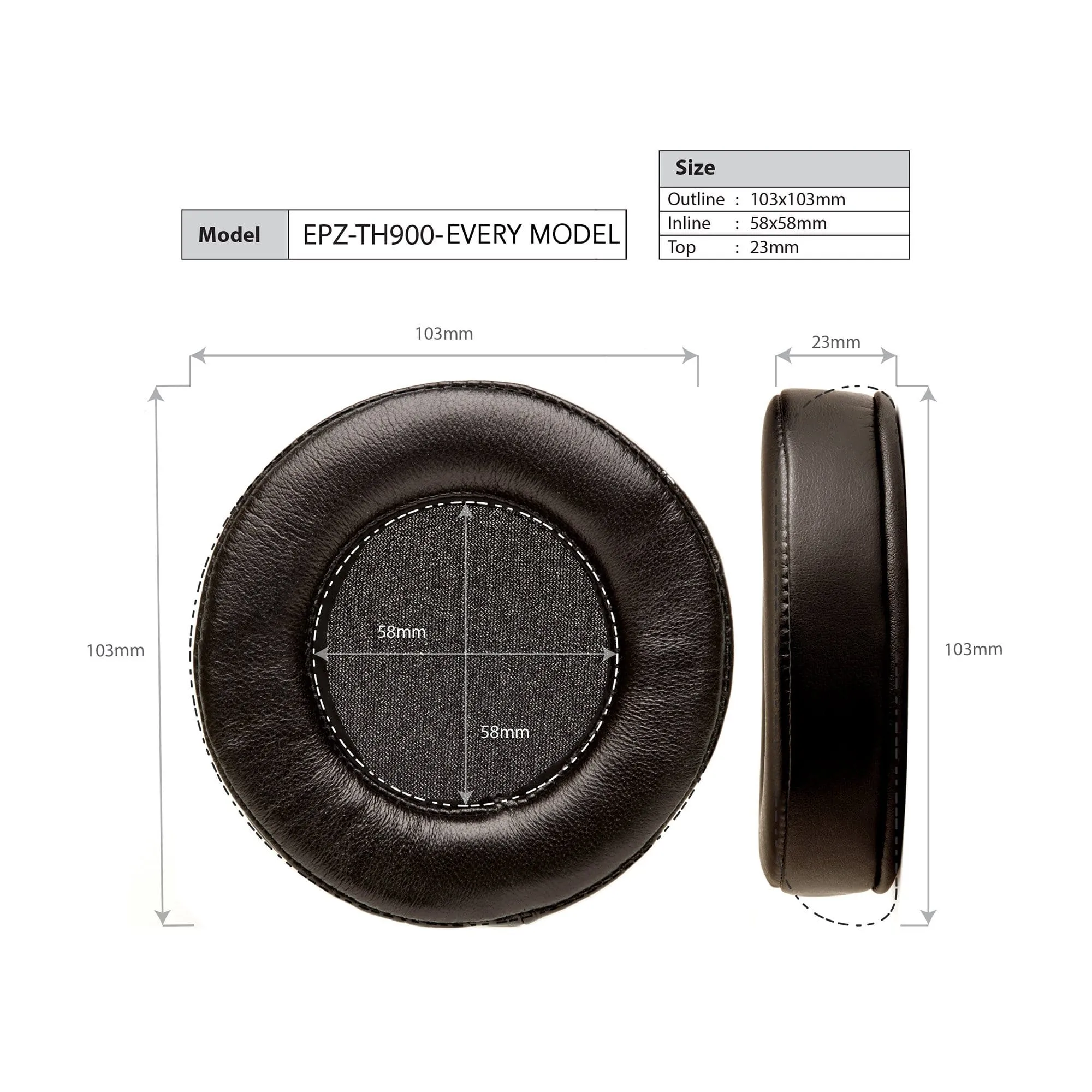 Premium Dekoni Audio Elite Sheepskin Earpads for Fostex TH900 Series Headphones – Ultimate Comfort and Sound Enhancement