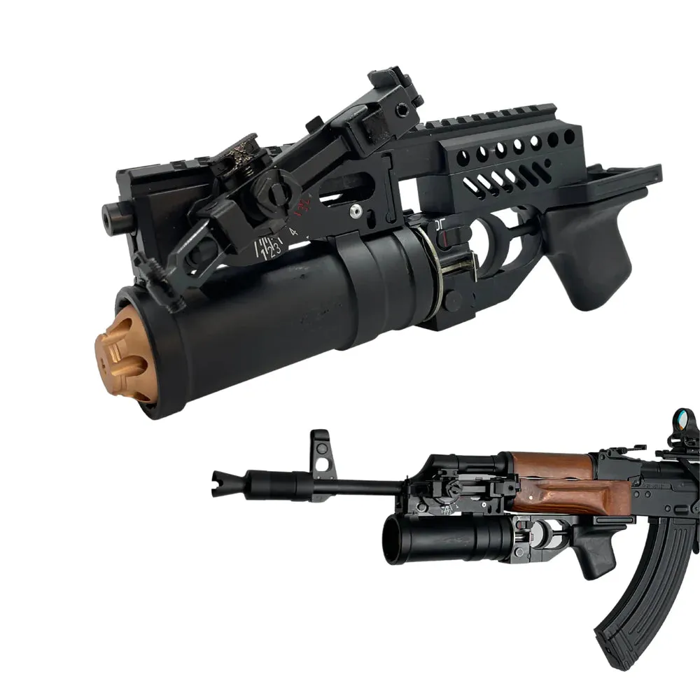 Double Bell K-55A GP-25 Metal Grenade Launcher Gel Blaster