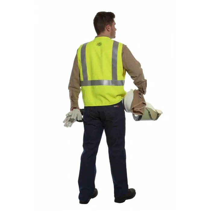DRIFIRE Hi-Vis Twill Deluxe Vest - FR, Type R Class 2, CAT 2