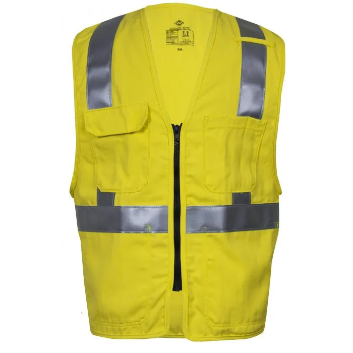 DRIFIRE Hi-Vis Twill Deluxe Vest - FR, Type R Class 2, CAT 2
