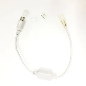 ETL Standard 2 Pin Power Cord for High Voltage 110V 5050 SMD Single Color LEDs Strips ETL2pin-110VS-5050