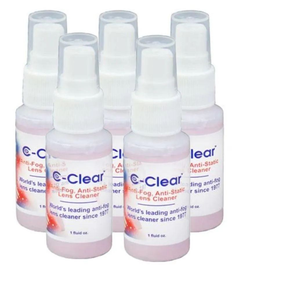 Five 1 oz Spray Bottles