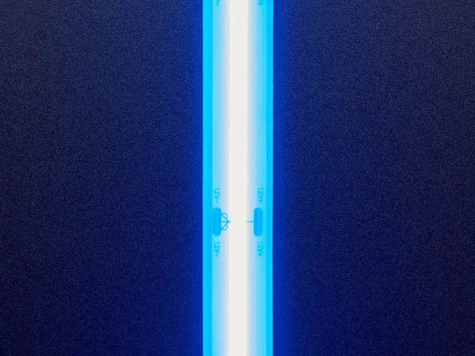 Flexible 12V LED Strip - 480 LEDs per meter - 1m long - Blue