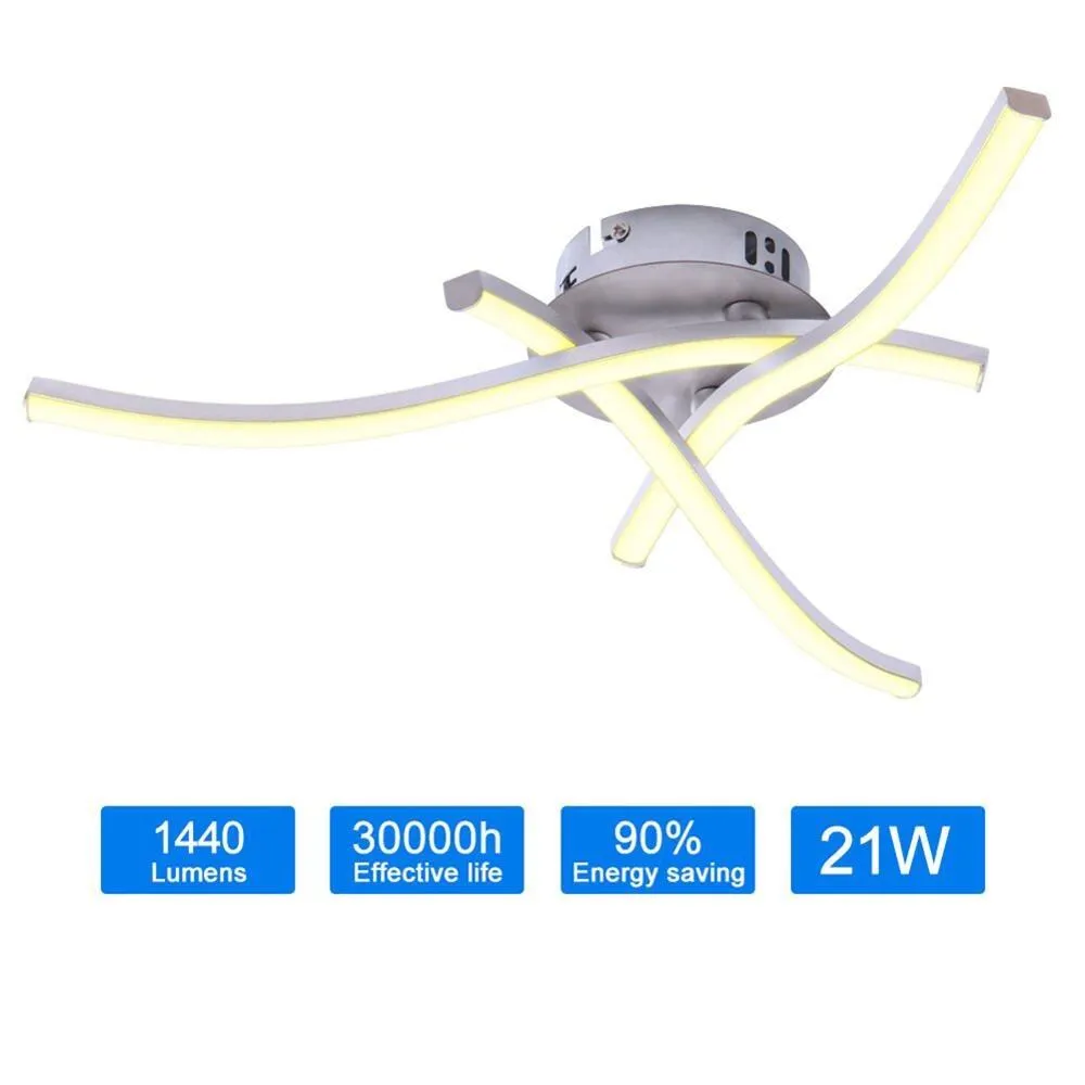 ﻿Forked Shaped Modern Lamp