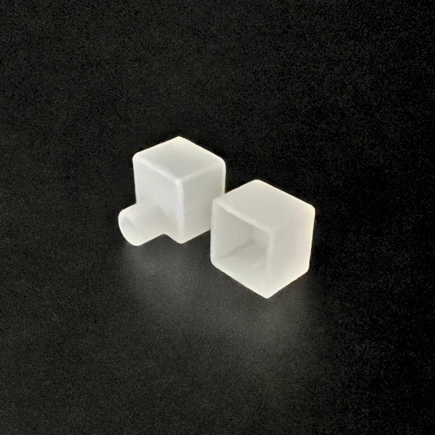 Front Cap & End Cap Set for LED Neon Flex Flat Shape 16x16mm
