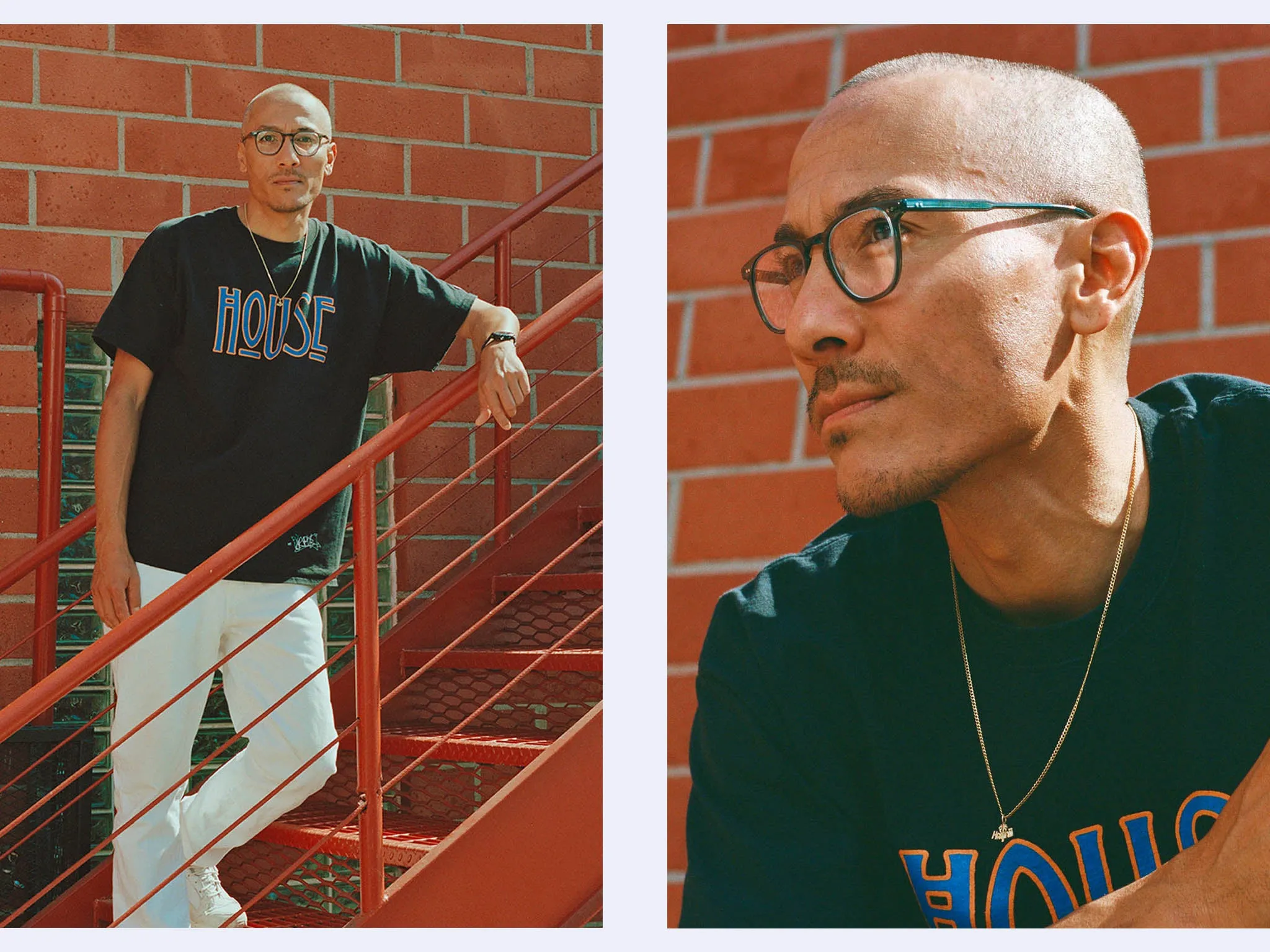 Garrett Leight Brooks (Bio Cobalt)