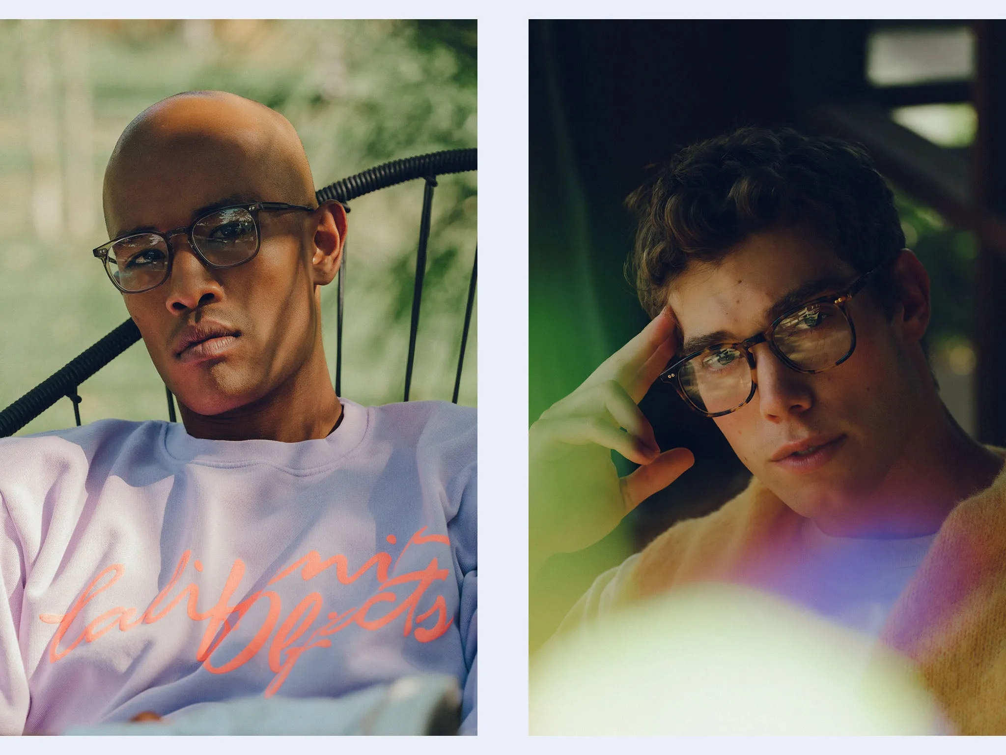 Garrett Leight Ruskin (Eco Olive Crystal)